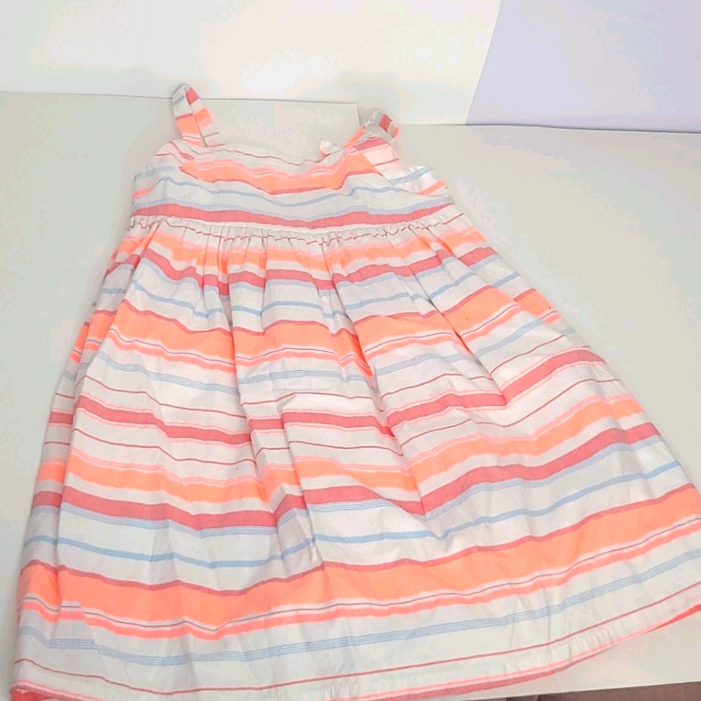 Crazy 8 Striped dress Sz: 4t